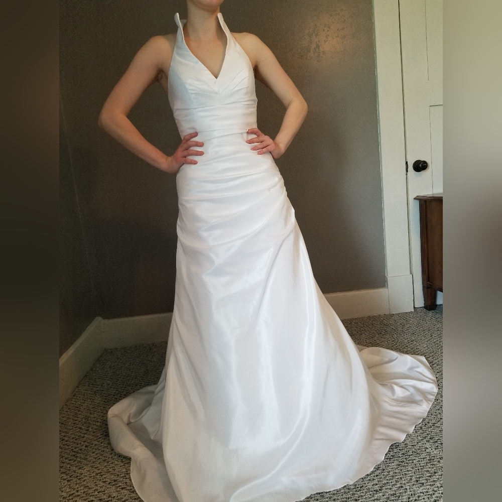 David's Bridal Wedding Dress Sz2P